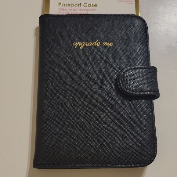 PASSPORT WALLET CREDIT CARD MAGENETIC CLOSE HOLDER COVER UPGRADE ME NEW NWT - Picture 11 of 13